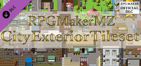 RPG Maker MZ - City Exterior Tileset (DLC)