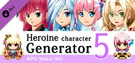 RPG Maker MZ - Heroine Character Generator 5 for MZ (DLC)