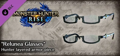 Monster Hunter Rise - "Relunea Glasses" Hunter layered armor piece (DLC)
