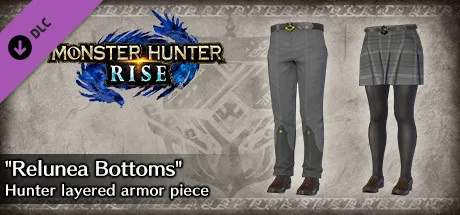 Monster Hunter Rise - "Relunea Bottoms" Hunter layered armor piece (DLC)