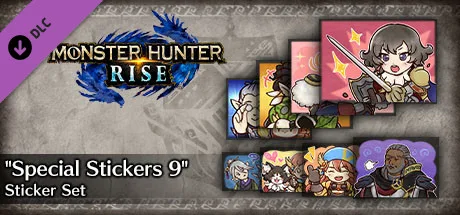 Monster Hunter Rise - "Special Stickers 9" sticker set (DLC)