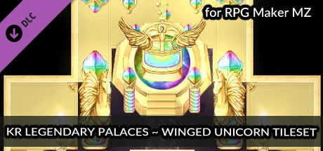 RPG Maker MZ - KR Legendary Palaces - Winged Unicorn Tileset (DLC)