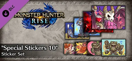 Monster Hunter Rise - "Special Stickers 10" sticker set (DLC)
