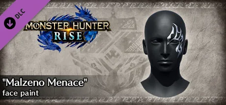 Monster Hunter Rise - "Malzeno Menace" face paint (DLC)