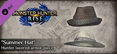Monster Hunter Rise - "Summer Hat" Hunter layered armor piece (DLC)