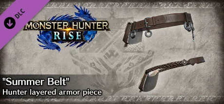 Monster Hunter Rise - "Summer Belt" Hunter layered armor piece (DLC)