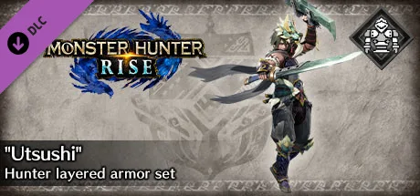 Monster Hunter Rise - "Utsushi" Hunter layered armor set (DLC)