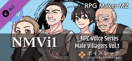 RPG Maker MZ - NPC Male Villagers Vol.1 (DLC)