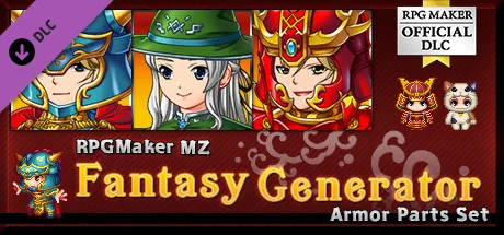 RPG Maker MZ - Fantasy Generator - Armor Parts Set (DLC)