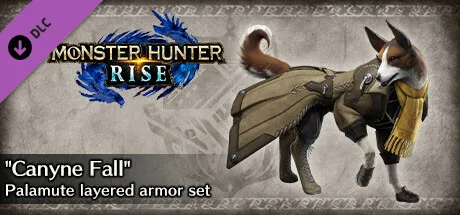 Monster Hunter Rise - "Canyne Fall" Palamute Layered Armor Set (DLC)