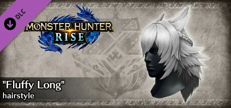 Monster Hunter Rise - "Fluffy Long" hairstyle (DLC)