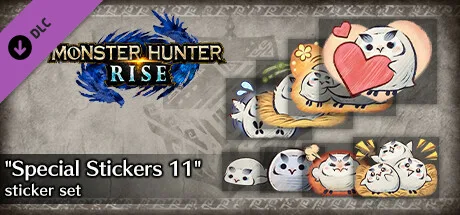 Monster Hunter Rise - "Special Stickers 11" sticker set (DLC)
