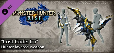 Monster Hunter Rise - "Lost Code: Iru" Hunter layered weapon (Bow) (DLC)