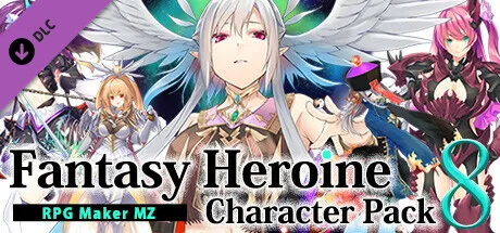 RPG Maker MZ - Fantasy Heroine Character Pack 8 (DLC)