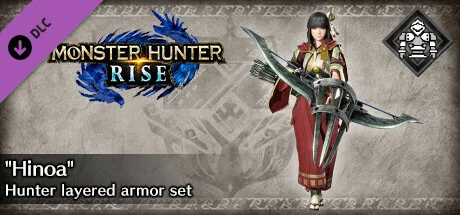 Monster Hunter Rise - "Hinoa" Hunter layered armor set (DLC)
