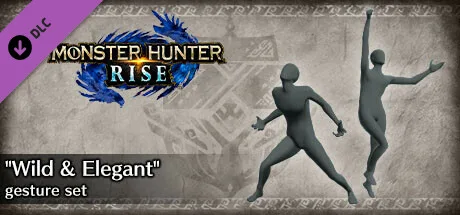 Monster Hunter Rise - "Wild & Elegant" gesture set (DLC)