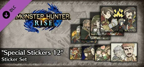 Monster Hunter Rise - "Special Stickers 12" sticker set (DLC)