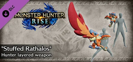 Monster Hunter Rise - "Stuffed Rathalos" Hunter layered weapon (Great Sword) (DLC)