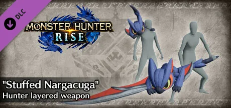 Monster Hunter Rise - "Stuffed Nargacuga" Hunter layered weapon (Long Sword) (DLC)