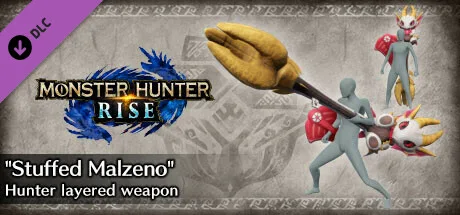 Monster Hunter Rise - "Stuffed Malzeno" Hunter layered weapon (Lance) (DLC)
