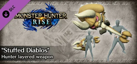 Monster Hunter Rise - "Stuffed Diablos" Hunter layered weapon (Hammer) (DLC)