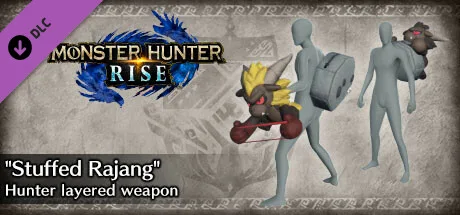 Monster Hunter Rise - "Stuffed Rajang" Hunter layered weapon (Bow) (DLC)