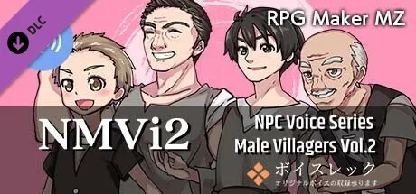 RPG Maker MZ - NPC Male Villagers Vol.2 (DLC)