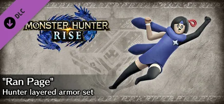 Monster Hunter Rise - "Ran Page" Hunter layered armor set (DLC)