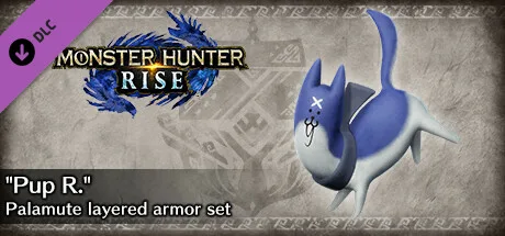 Monster Hunter Rise - "Pup R." Palamute layered armor set (DLC)