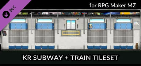 RPG Maker MZ - KR Transportation Station - Subway and Train Tileset (DLC)