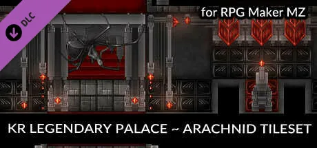 RPG Maker MZ - KR Legendary Palaces - Arachnid Tileset (DLC)