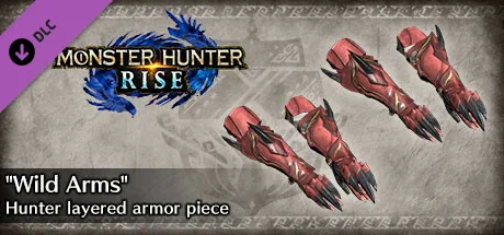 Monster Hunter Rise - "Wild Arms" Hunter layered armor piece (DLC)