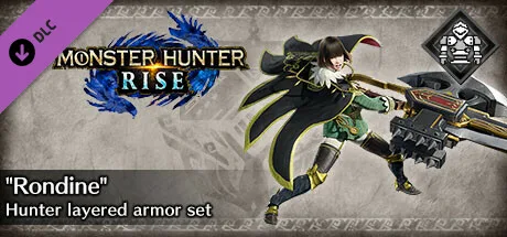 Monster Hunter Rise - "Rondine" Hunter layered armor set (DLC)