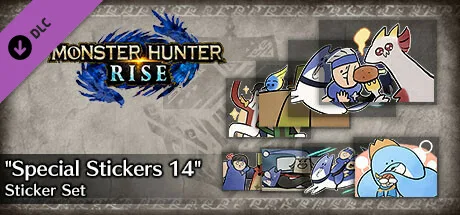 Monster Hunter Rise - "Special Stickers 14" sticker set (DLC)