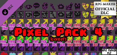 RPG Maker MZ - Pixel Pack 4 Iconsets (DLC)