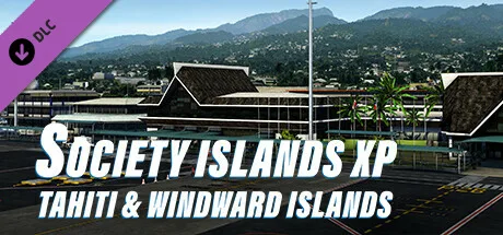 X-Plane 12 Add-on: Aerosoft - Society Islands XP - Tahiti & Windward Islands (DLC)