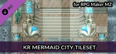 RPG Maker MZ - KR Mermaid City Tileset (DLC)