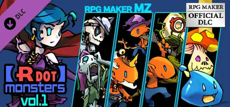 RPG Maker MZ - 【Rdot】monsters vol.1 (DLC)