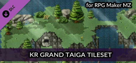 RPG Maker MZ - KR Grand Taiga Tileset (DLC)
