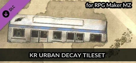 RPG Maker MZ - KR Urban Decay Tileset (DLC)