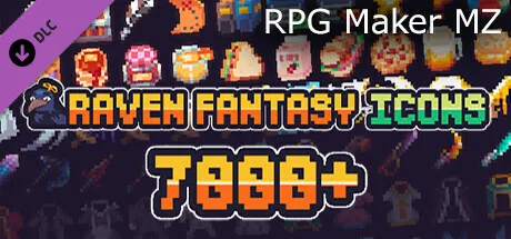 RPG Maker MZ - Raven Fantasy Icons - 7000+ (DLC)