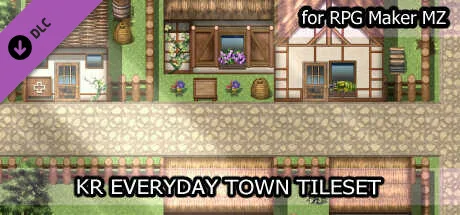 RPG Maker MZ - KR Everyday Town Tileset (DLC)