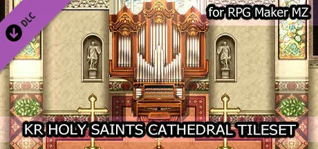 RPG Maker MZ - KR Holy Saints Cathedral Tileset (DLC)