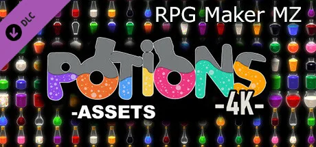 RPG Maker MZ - Potions Asset Pack 4K (DLC)