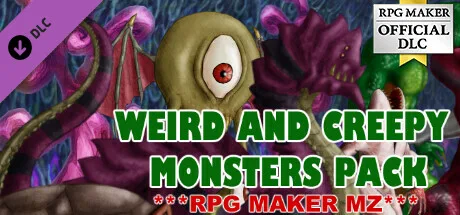 RPG Maker MZ - Weird and Creepy Monsters Pack (DLC)