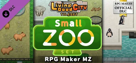 RPG Maker MZ - SERIALGAMES LivingGoodCity Tileset - Small Zoo Set (DLC)