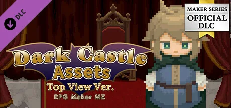 RPG Maker MZ - Dark Castle  Assets Top View Ver (DLC)