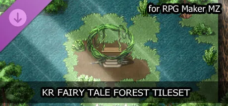 RPG Maker MZ - KR Fairy Tale Forest Tileset (DLC)