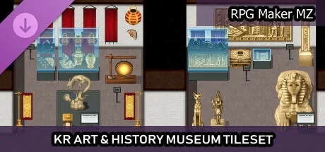 RPG Maker MZ - KR Art and History Museum Tileset (DLC)