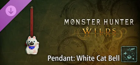 Monster Hunter Wilds - Pendant: White Cat Bell (DLC)